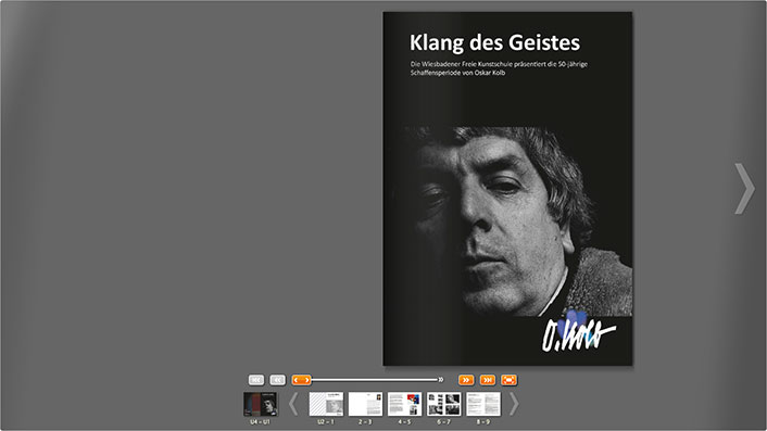 Blick in den Katalog