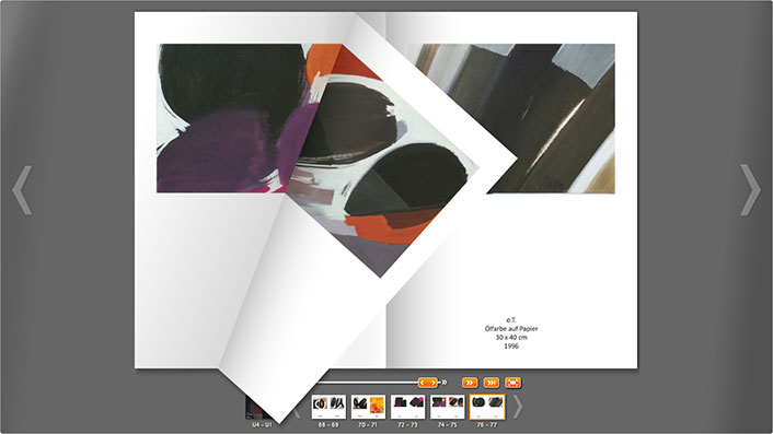 Blick in den Katalog