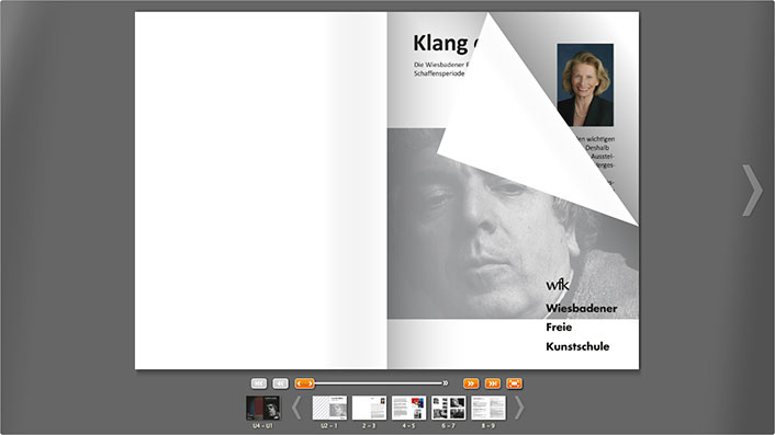 Blick in den Katalog