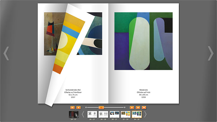 Blick in den Katalog