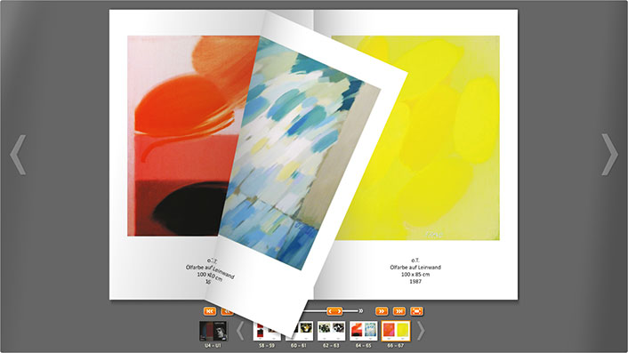 Blick in den Katalog